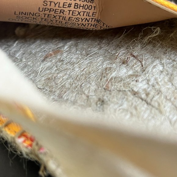 J. Crew Women's Printed Canvas Anke-Wrap Espadrilles Sz. 9 Style BH001 - Picture 7 of 13